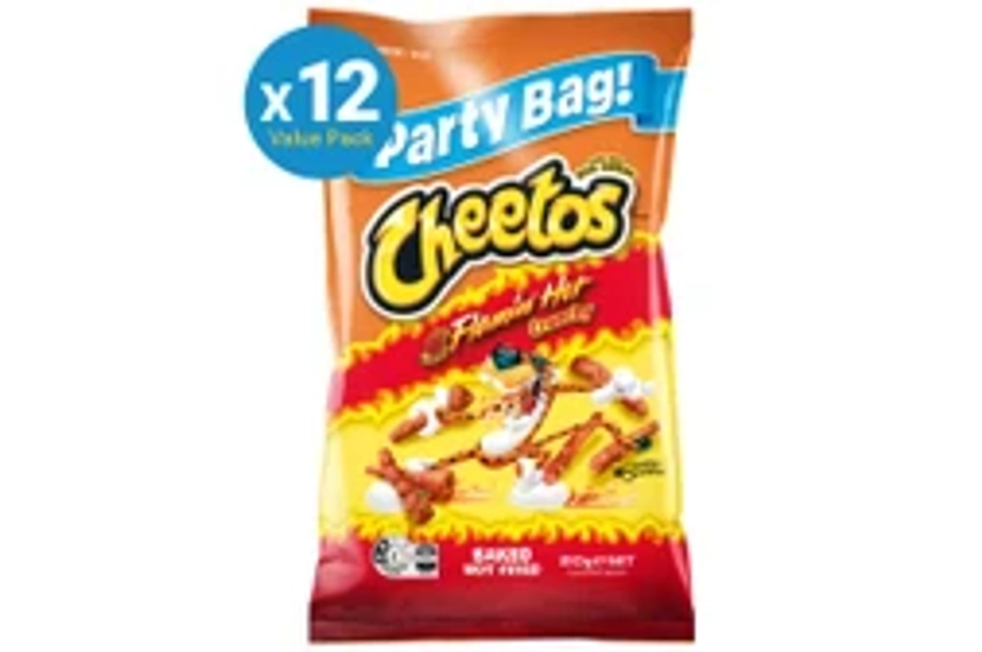 Cheetos Crunchy Flamin' Hot - 210g (12 Pack)