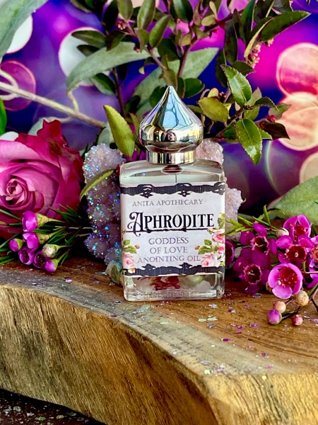 Aphrodite Ritual Oil | Anita Apothecary, Goddess Aphrodite, Aphrodite Altar, Goddess of Love and Beauty, Love ritual oil