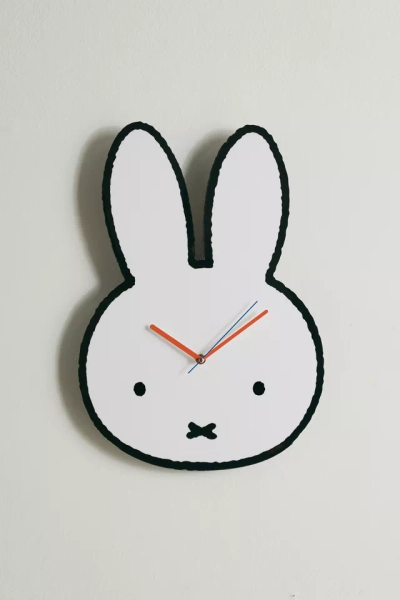 Miffy Figural Head Shape Wall Clock