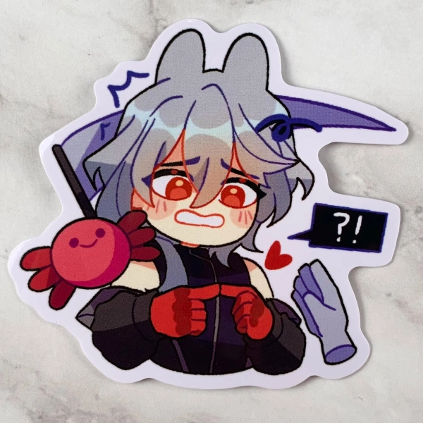Bunny Grim Sticker (A Date with Death)
