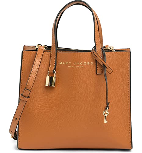 Marc Jacobs Mini Grind Leather Tote - Smoked Almond