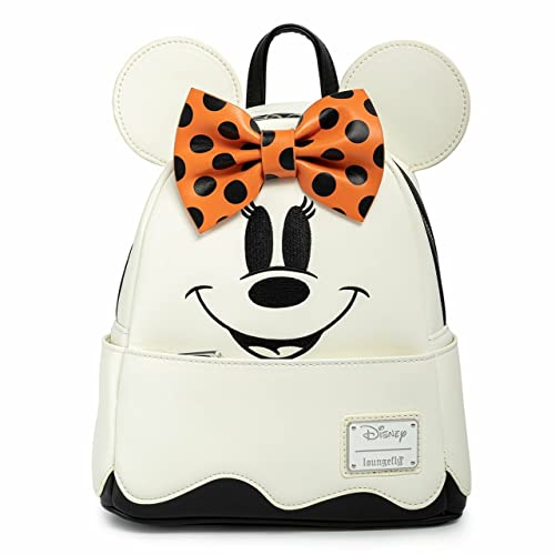 Loungefly Disney Ghost Minnie Glow-in-the-Dark Mini Backpack Standard