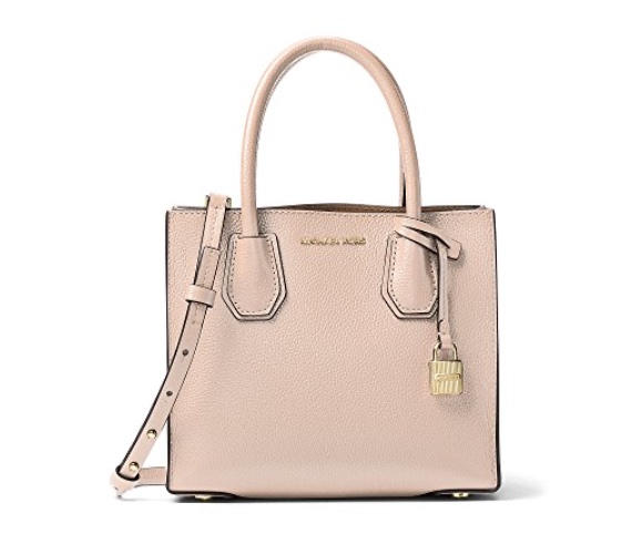 MICHAEL Michael Kors Women's Mercer Messenger Bag, Soft Pink, One Size