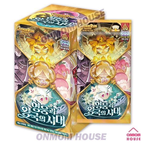 Cookie Run Braverse The Age of Heroes and Kingdom Booster Box