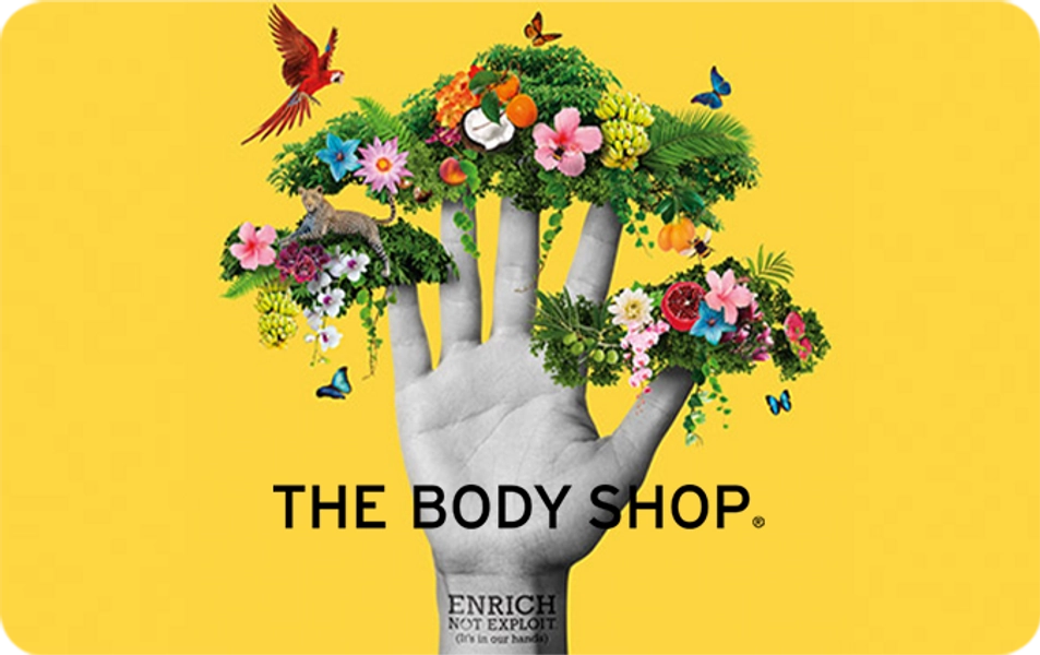 The Body Shop Β£15 Gift Card