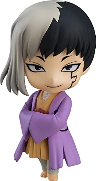 Good Smile Dr. Stone: Gen Asagiri Nendoroid Action Figure, Multicolor