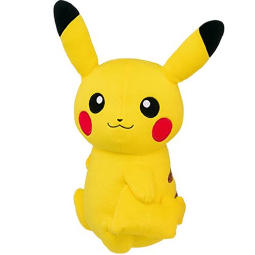 Pokemon Look at your Tail! - Pikachu & Vulpix Character DX Plush Toy [In Stock] - Pikachu