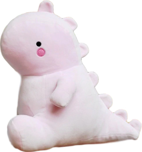 Kawaii Dino Plushie (2 COLORS, 3 SIZES) - 20" / 50 cm / Pink