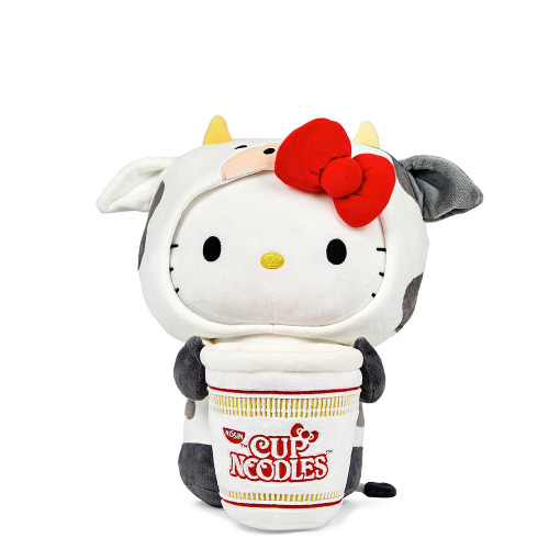 Nissin Cup Noodles x Hello Kitty - Beef Cup - Kidrobot 16” Interactive Plush [Pre-order]