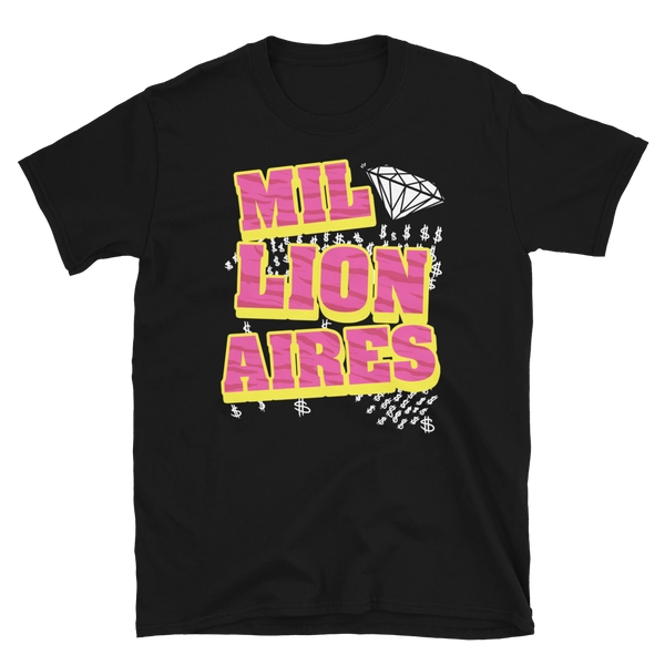 MILLIONAIRES Logo Stacked Scene Queen Band Black All Size Gift Shirt AC578