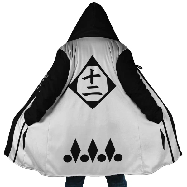 Gotei 13 12th Division Captain Mayuri Kurotsuchi Bleach Dream Cloak Coat