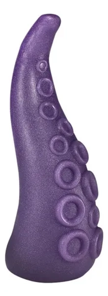 Dildo Macio Stranger Polvo Tentáculos 18 X 5cm Roxo