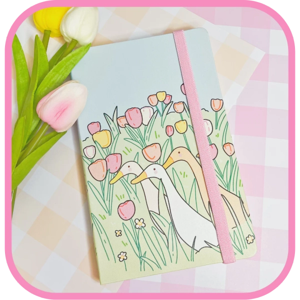 garden ducks notebook