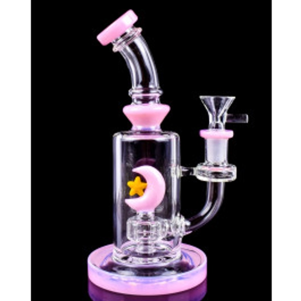 Moon Crossed - Showerhead Perc Girly Bong