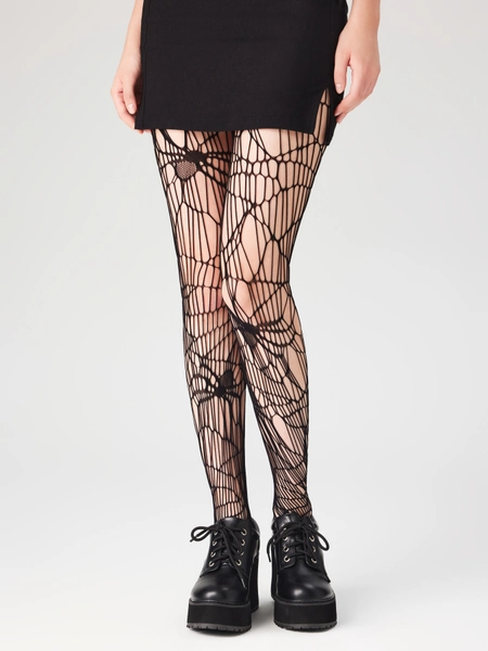 SPIDER WEB FISHNET TIGHTS