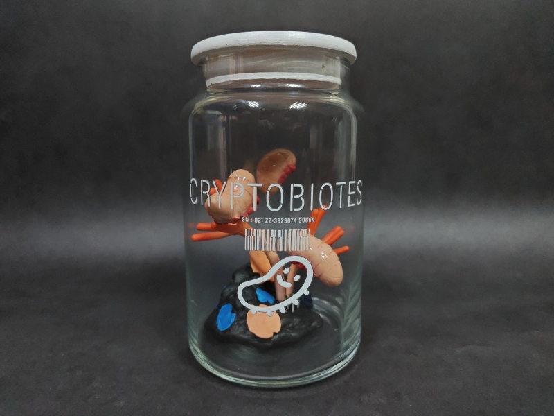 Cryptobiote Jar Sam Porter Bridges Cosplay Cryptobiotes Bottle Video Game Prop