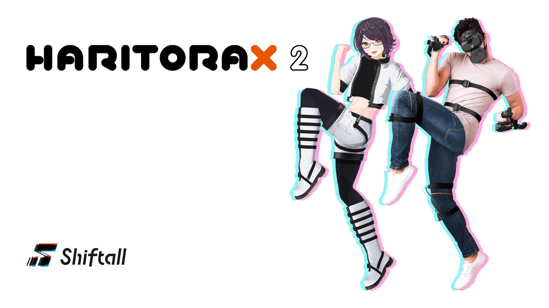 HaritoraX 2 - Fully wireless full-body tracking device | Shiftall