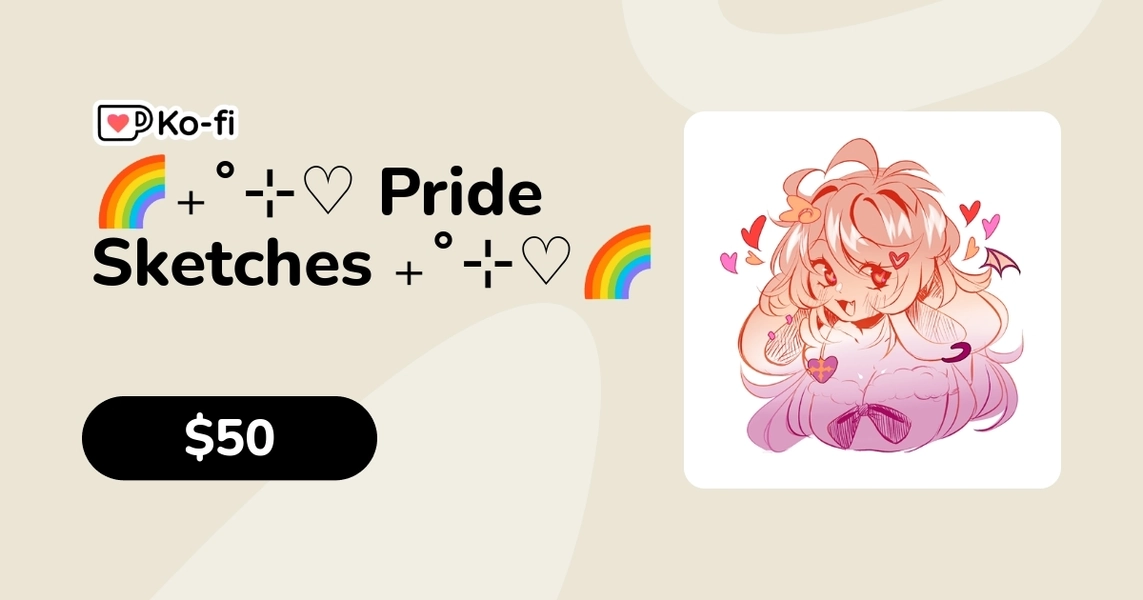 🌈₊˚⊹♡ Pride Sketches  ₊˚⊹♡🌈