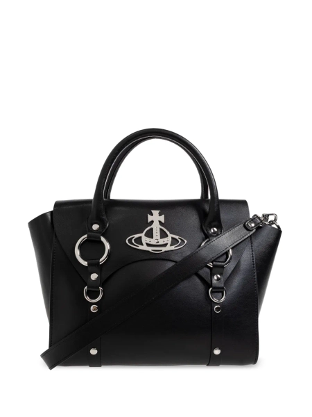 Vivienne Westwood | Orb-plaque leather tote bag
