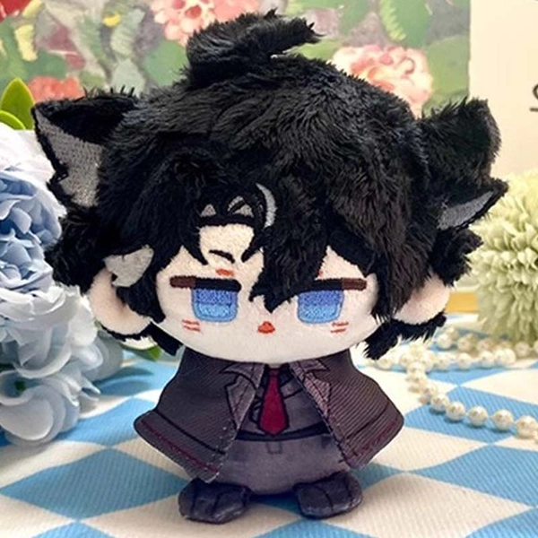 Mini Genshin Plush Doll Cute Genshin Impact Plushie Toys Genshin Gifts - Wriothesley