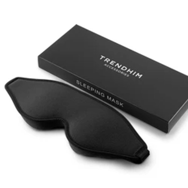 Musta Ergonominen Puuvilla Unimaski