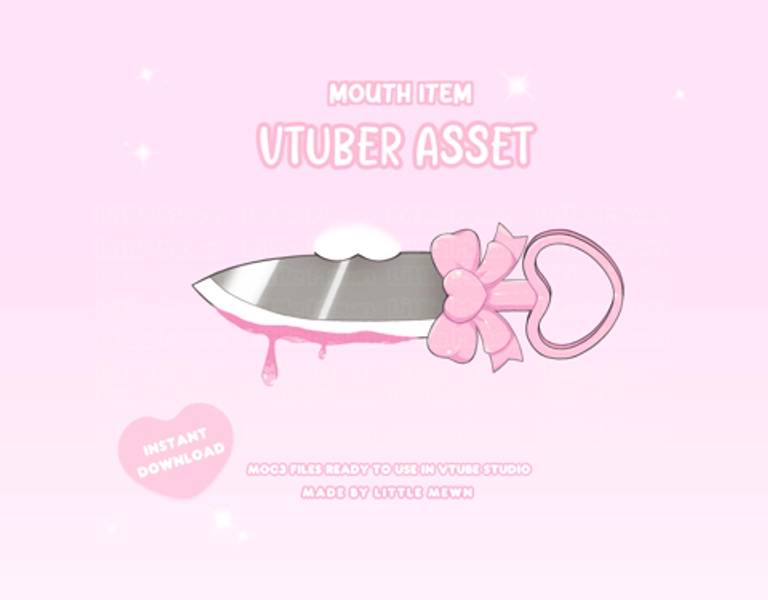 VTuber Asset | Cutie Knife | Vtube Studio