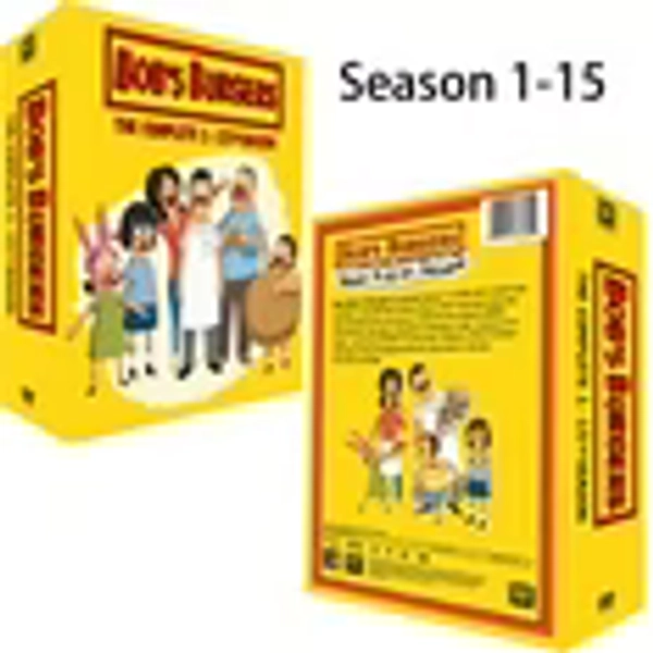 Bob's Burgers The Complete Series Season 1-15 ( DVD, 42-Disc Box Set ) New Movies