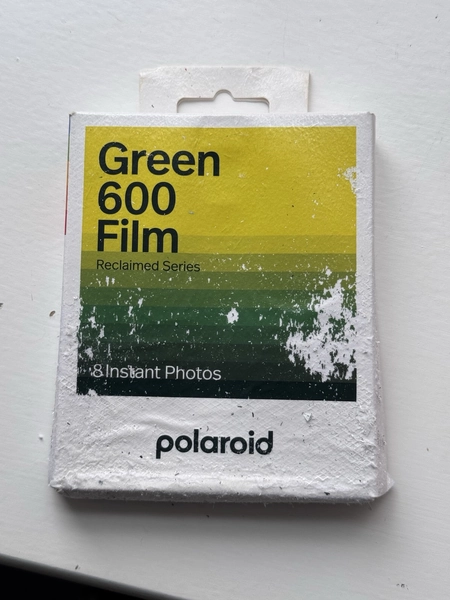 Polaroid Film 600 Reclaimed Green Limited Edition x8