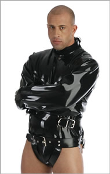 Latex Straightjacket - BLACKSTYLE Latexbekleidung aus Berlin / rubberwear from berlin - Latexanzüge,Bondage,Toys ...