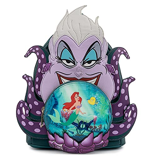 Loungefly Disney Villains Ursula Crystal Ball Mini Backpack - One Size