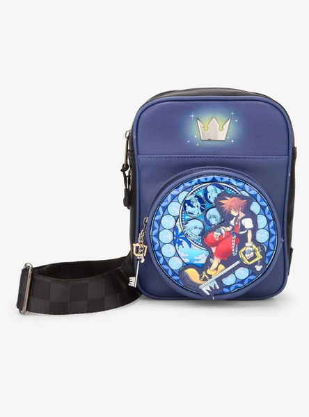 Disney Kingdom Hearts Sora Stained Glass Window Crossbody Bag - BoxLunch Exclusive