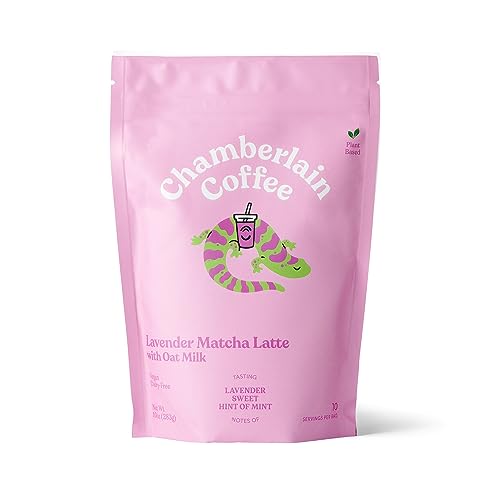 Chamberlain Coffee Matcha Latte (Lavender Matcha) - Lavender Matcha - 10 Ounce