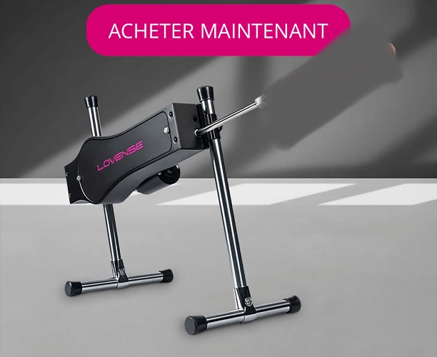 La Lovense Sex Machine contrôlée par application, automatique et poussée