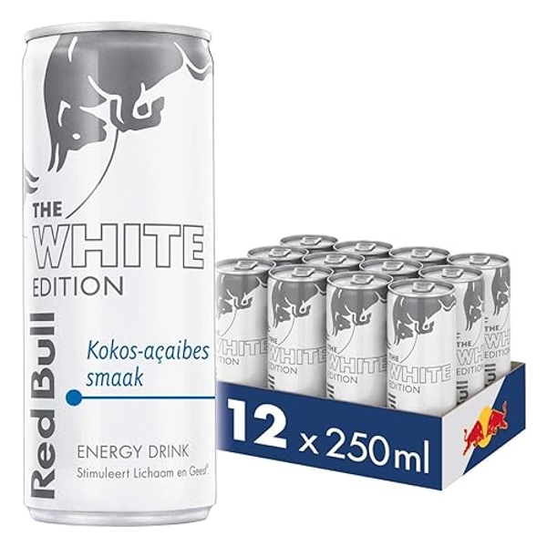 Red Bull Energy Drink, weiße Ausgabe, 250ML (12er Pack) 3,33 kg