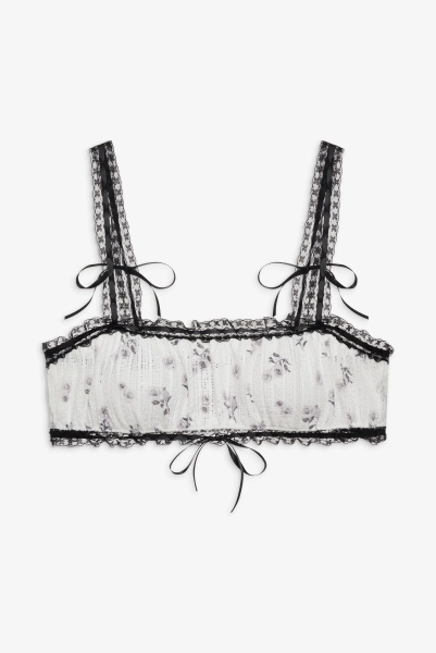 Fawn Bralette — White