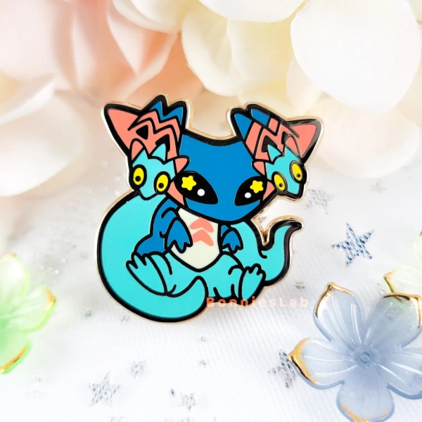Dragapult Enamel Pin by BonniesLab