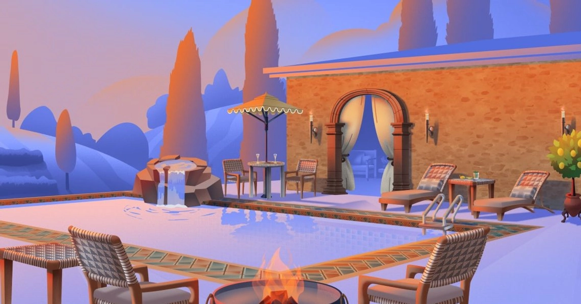 The Sims⢠4 Riviera Retreat Kit