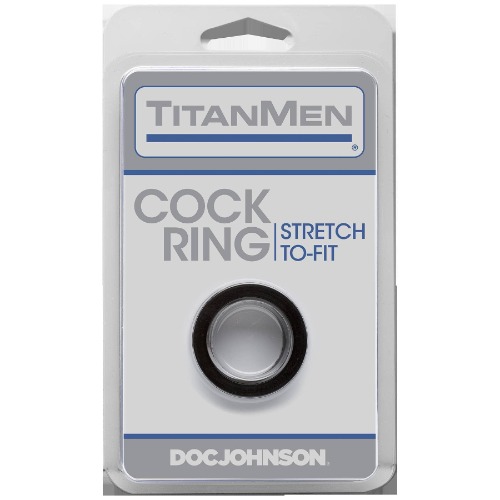 Titanmen Cock Ring - Black