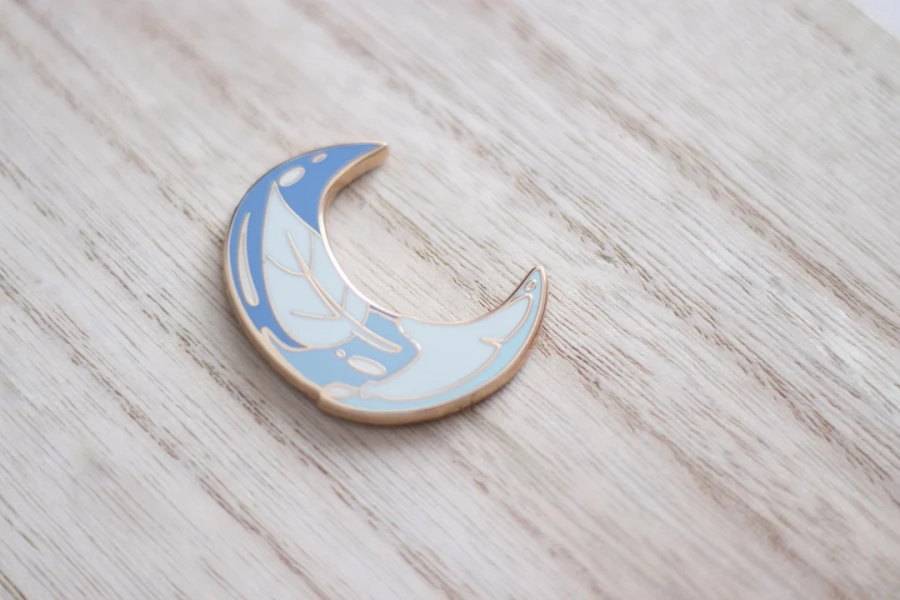 Fragile Resin Enamel Pin