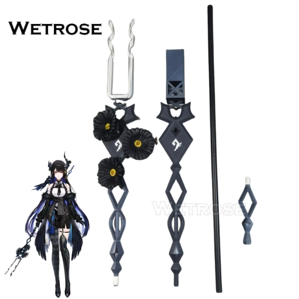 [Cosplay Prop]In Stock Nerissa Ravencroft Spear Weapon Model Hololive Vtuber Cosplay Prop