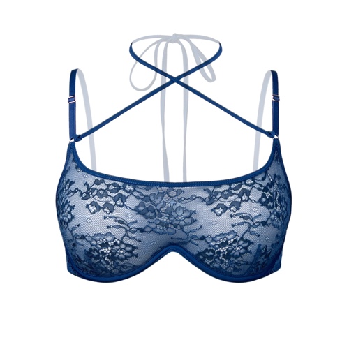 Rush Wired Bra Dark Denim Blue - XS/32B/34A / Dark Denim Blue