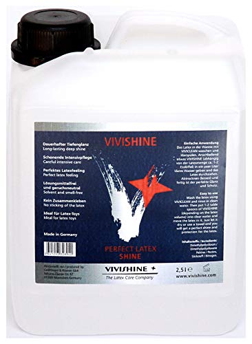 Vivishine 2500ml Latex Shiner - Huge Size - for Latex Clothing