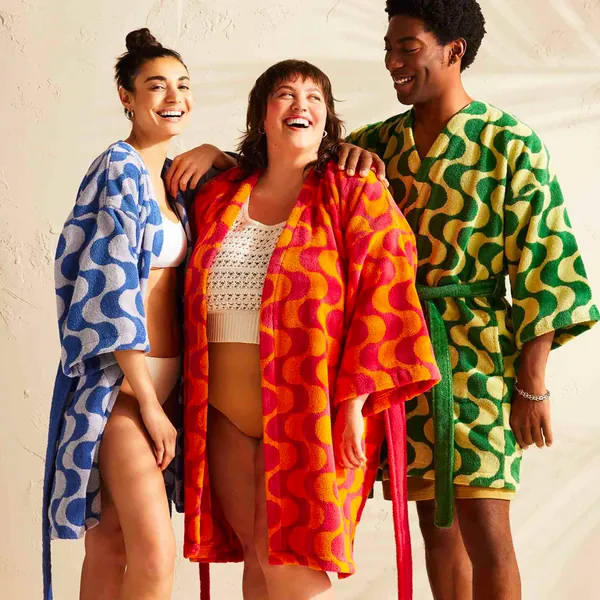 Wavelength Robe | Blue Lagoon / L