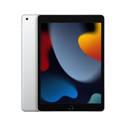 2021 Apple iPad (10.2-inch, Wi-Fi, 256GB) - Silver (Renewed) - WiFi - 256GB - Silver