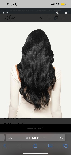 20” Hair extensions 