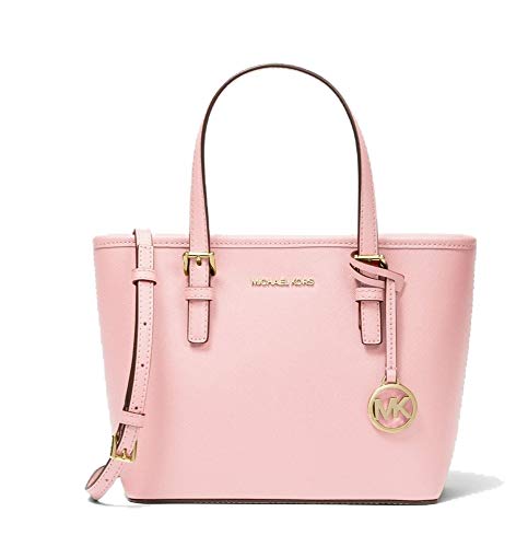 Michael Kors XS Carry All Jet Set Travel Womens Tote - Powder Blush