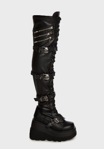 Shaker-240 Thigh-High Boots | US 8