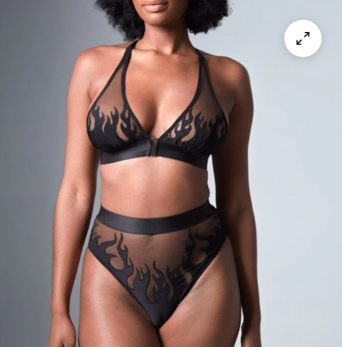 Smokin Mirrors Bikini | Black / XS