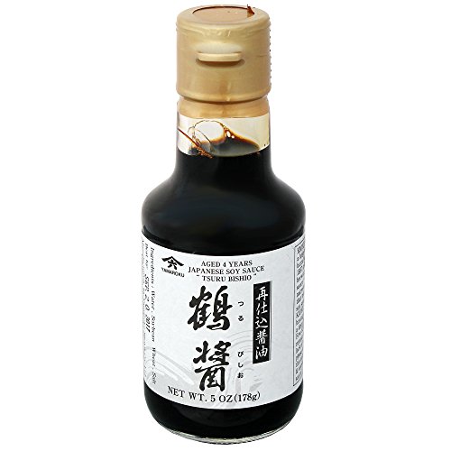 Yamaroku 4 Years Aged Soy Sauce, Tsuru Bisiho, 5 Ounce - Soy - 5 Ounce (Pack of 1)