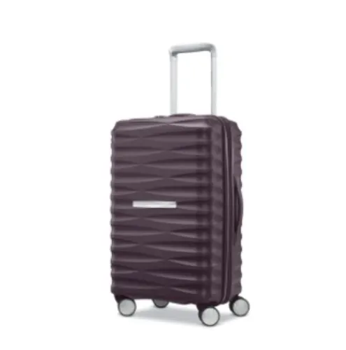 Purple Carry-On Suitcase